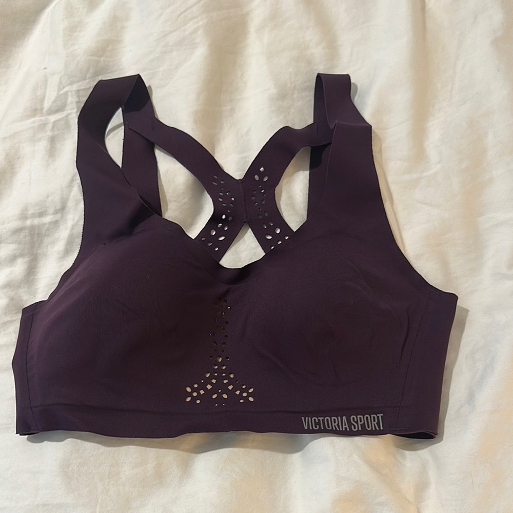 Victoria's Secret Purple Racerback Sports Bra